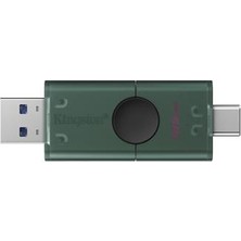 Kingston DTDEG2-128GB 128GB Usb-A + Usb-C 3.2 Gen 1 Datatraveler Duog2 Flash Bellek