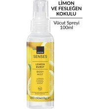 Str Store Senses Lemon Burst Limon ve Reyhan Kokulu Vücut Spreyi 100 Ml.