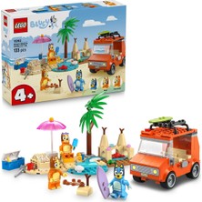 LEGO ® Bluey Bluey'nin Ailece Plaj Gezisi 11202 - 4+ Oyuncak Yapım Seti (133 Parça)