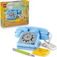 LEGO ® Creator 3’ü 1 Arada Retro Telefon 31174 - 8+ Oyuncak Yapım Seti (383 Parça)