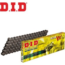 DID Dıd 428VX Çelik X-Ring ZİNCİR-126 Bakla / Honda / Cbf 150 / 150CC / Dıd X-Rıng (Vx) Çelik Zincir  / 2004-2005-2006-2007-2008-2009-2010-2011-2012-2013-2014-2015-2016-2017