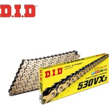 DID Dıd 530VX3 Gold X-Ring ZİNCİR-116 Bakla / Yamaha / Fzs / Fazer / 1000CC / Dıd X-Rıng (Vx3) Gold Zincir  / 2001-2002-2003-2004-2005