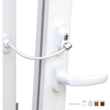 Uravas Store Uraselect Anahtarlı Halatlı Pvc Kapı Pencere Emniyet Kilidi