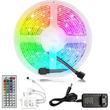 Uravas Store Dekoratif Rgb LED Şerit 5 Metre 3 Şeritli