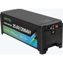 Antfea L5120 25.6V (24V) 200AH 5.12 Kwh Istiflenebilir Lityum Akü Lifepo4