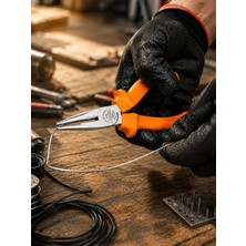 Uravas Store Ergonomik Uzun Çene Kargaburun 1 Adet Dövme Çelik
