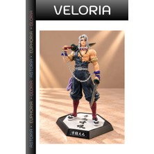 Veloria Premium Demon Slayer Tengen Uzui Çift Kılıçlı Anime Figürü Genç Odası Çocuk Hediyesi Tasarım