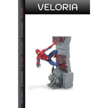 Veloria Özel Üretim Marvel Spider-Man Aksiyon Figürü 29 cm Seri Hareketli Düşünsel