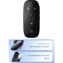 Asfal Bluetooth Mini Uzaktan Kumanda Sunum Kumandası Video Kaydırma Uyumlu Ios Android