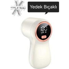 Asfal Ekstra Bıçaklı Şarj Göstergeli 3 Kademeli Tüy Toplama ve Tiftik Temizleme Makinesi