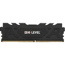 Hi-Level 16GB Ddr5 5600MHZ HLV-PC44800D5-16G-B Soğutuculu Ram CL46 Black Gaming Pc Ram