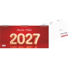 Chic Haven Spiralli Masa Takvimi Büyük 2027