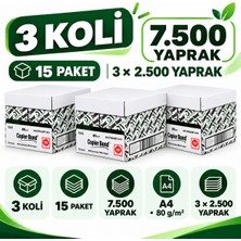 MEDEVRELF Copier Bond (Vege) A4 Fotokopi Kağıdı 80 gr 3 Koli