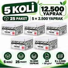 MEDEVRELF Copier Bond (Vege) A4 Fotokopi Kağıdı 80 gr 5 Koli