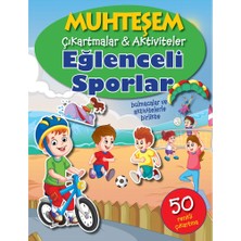 Parıltı Yayınları Muhteşem Çıkartmalar ve Aktiviteler - Eğlenceli Sporlar
