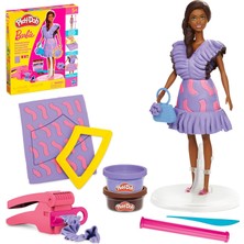 Play-Doh Barbie Fashionista Ruffles Oyuncak Bebek Seti