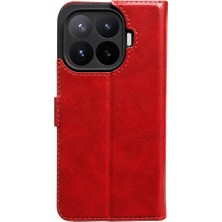 Mr Xiaomi Mi 17T Pro Trend S Plus Kapaklı Kılıf - Kırmızı