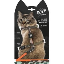 Str Store Wild Jungle Kedi Göğüs Tasması Set