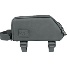 Sks Germany Urban Toptube Bag Bisikletler Için Üst Boru Çantası (Su Geçirmez Bisiklet Çantası, Kısaltılabilir Cırt Cırtlı Kayışlar, Korumalı Kablo Geçişi), Siyah