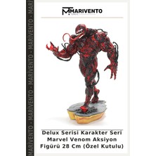 Marivento Delux Serisi Karakter Seri Marvel Venom Aksiyon Figürü 28 cm (Özel Kutulu)