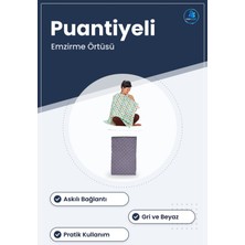 Bebek Emzirme Önlüğü Puantiyeli Desenli Kullanışlı Anne Bakımı Pratik Hediyelik Özel Tasarim