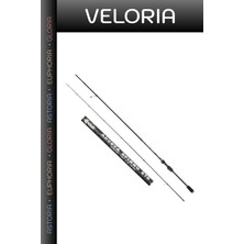 Veloria Premium Kamp Arkadaş Tatlı Su Captain 1357 Adusta Spinno 270CM 2 Parça Spin Kamış 10-50GR