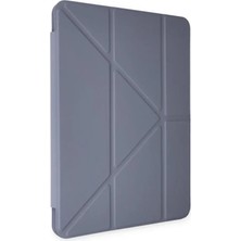 Mr Ipad Pro 11 (2024) Kılıf Kalemlikli Mars Tablet Kılıfı - Lavender