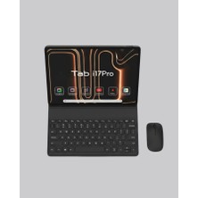 Android 15 Tablet Klavyeli Mouse’lu Profesyonel Set