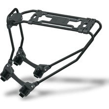 Sks Germany Infinity Unıversal Avs Bagaj Taşıyıcısı (Neredeyse Her Bisiklete Takmak Için Bisiklet Aksesuarı, Ayar Mekanizması ve Hızlı Germe Sistemi, Alüminyum, Avs Klik Sistemi), Siyah