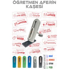 Kendinden Mürekkepli Kaşe Öğretmen Kaşesi Aferin Kaşesi Cep Kaşesi