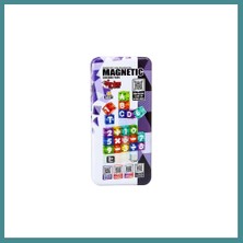 Vardem CFK30 40PCS Manyetık LEGO Alfabe ve Rakamlı 1 Adet Mac