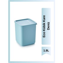 Tupperware Eco Kübik Kare Deniz 1.8l