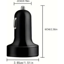 Hızlı Araç Şarj Cihazı 6 Port USB Type-C Çıkışlı