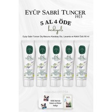 Eyüp Sabri Tuncer Diş Macunu Karabaş Otu, Lavanta ve Kekik Özlü 90 ml 5 Al 4 Öde ve Rosie Pamuk