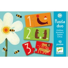 Djeco Ikili Puzzle - Duo Numbers