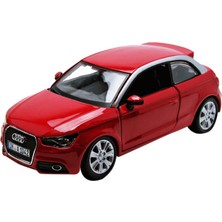 Audi A1 Red Die Cast Car Model 1/24 By Bburago 21058