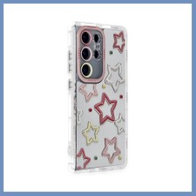 Yuva Izi Samsung Galaxy S23 Ultra Uyumlu Kılıf Reflexion Desenli Kapak - Desen 3 Ajs