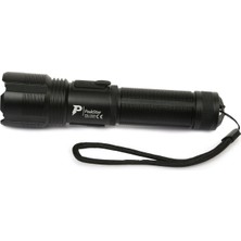 Mr Peakstar PS-1600 Süper Parlak LED Zoomlu 5 Mod Su Geçirmez Profesyonel Kamp Bekçi Avcı Feneri