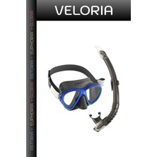 Veloria Özel Seri Uniseks Eğlence Deniz Cressi Fiji Maske - Gamma Şnorkel Set
