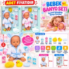 NW NessiWorld 030031 Nessiworld Banyo Zamanı Bebek Seti, 35 cm / +3 Yaş Adet Fiyatıdır