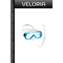 Veloria Delux Serisi Deniz Aleti Aktivite Aracı Cressi Sirena Maske - Mexico Şnorkel Set
