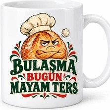 Lexroo Bana Bulaşma Tasarımlı Porselen Kupa - Model 733
