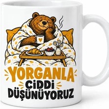 Lexroo Yorgan Diplomasisi Tasarımlı Porselen Kupa - Model 732