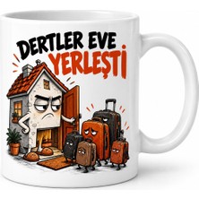 Salmore Dert Kiracısı Tasarımlı Porselen Kupa - Model 974 Bty