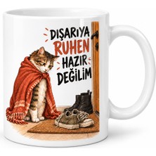 Salmore Evden Çıkış Tasarımlı Porselen Kupa - Model 922 Bty