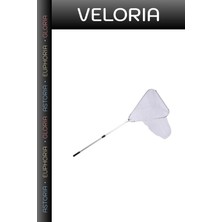 Veloria Premium Seyahat Spor Taşınabilir Albastar 1994 Katlanır Olta Kepçesi Misina Ağlı