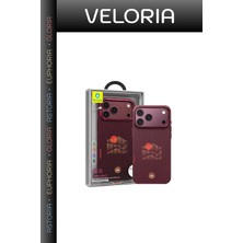 Veloria Özel Üretim Cep Kılıfı Modern Tasarım Tarz iPhone 17 Pro Max / 18 Pro Max Twilight Aramid Fiber Case