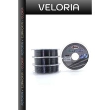 Veloria Premium Captain Clever 3D SMOOTH100MT Monofilament Misina Black Kamou Olta Ipi Siyah Ip Yemli Av