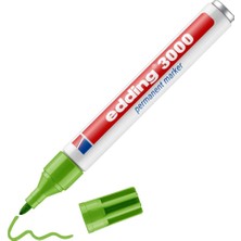 Happy Trend 3000 Kalıcı Markör Açık Yeşil 1 Kalem Yuvarlak Uç 1,5-3 mm Hızlı Kuruyan Kalıcı Marker Suya Dayanıklı, Silinmeye Dayanıklı Karton, Plastik, Ahşap, Metal Için Evrensel Marker