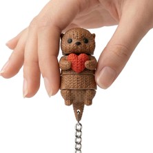 Happy Trend Can Anahtarlık, Çanta Süsü, Sert Plastik, Hayvan Figürü, Oyuncak, Örgücanlar